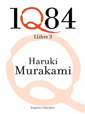 cover image of 1Q84 Llibre 3